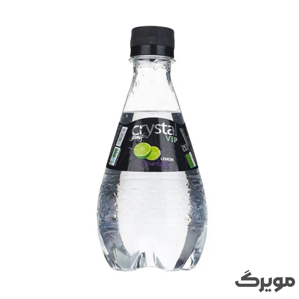 آب گازدار (سودا) لیمو کریستال 330 میلی لیتر